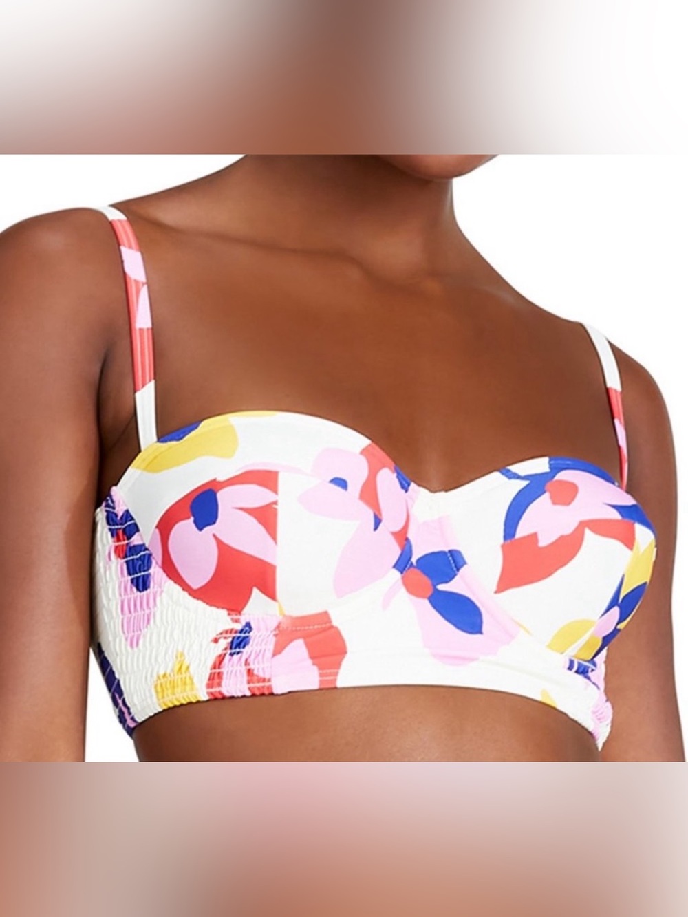 NWOT Kate Spade Bikini Top L